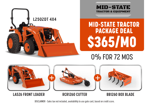 Mid-State Tractor Package Deal